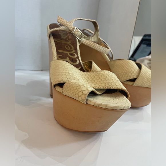 Sam Edelman python high wedges - Picture 7 of 10